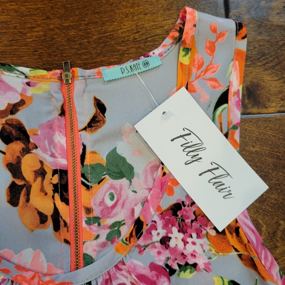 NWT P.S.Kate Tank Top Size M - Picture 2 of 6